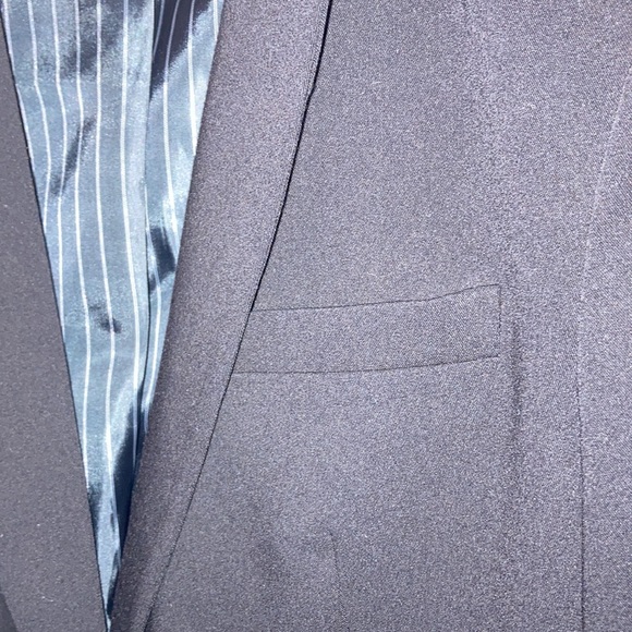 Calvin Klein Women's blazer suit jacket top black size 10 - Picture 3 of 8